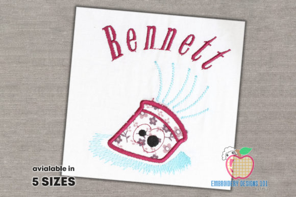 A Cartoon Face Applique That’s Full of Character