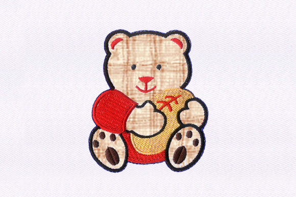 A Cuddly Classic: Reviewing the Teddy Bear Applique Embroidery Design