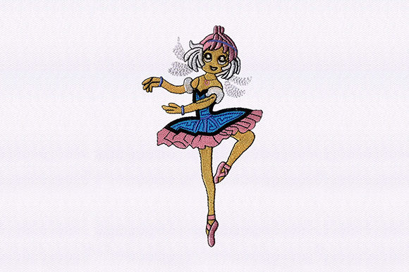 A Designer's Review: The Ballerina Fairy Embroidery Design