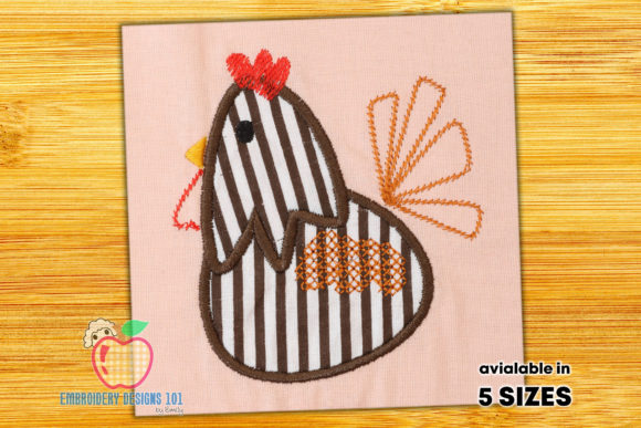 A Practical Review of the Hen Applique Embroidery Design
