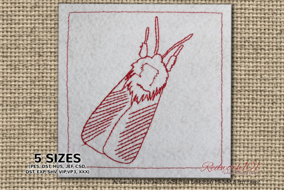 A Professional Embroidery Review: The Whitefly Bug Design for Business Merchandise