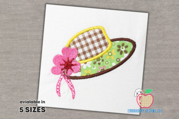 A Seasonal Designer's Review: Summer Female Hat with Flower