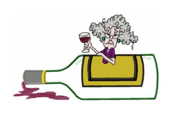 A Seller’s Take on the Stella Wine Embroidery Design