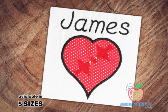 A Sweet Love Birds Applique for Personalized Gifts