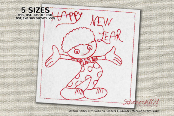 A Sweet New Year Greeting for Handmade Gifts