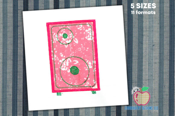 An Old Big Speaker Applique Pattern: Real Stitch Review
