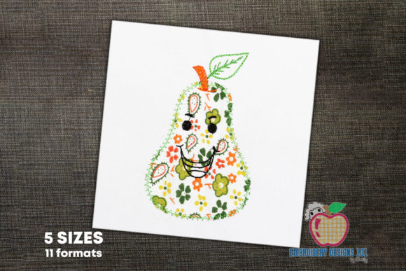 Cartoon Pear Appliqué: A Designer's Seasonal Review