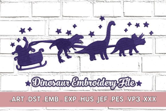 Christmas Dinosaur Embroidery: A Boutique Apparel Review