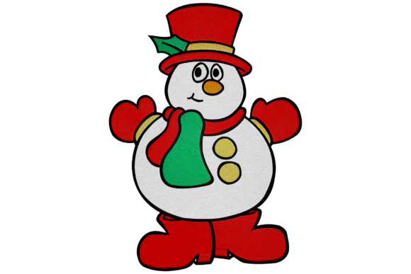 Happy Snowman Embroidery Design: A Seller’s Review