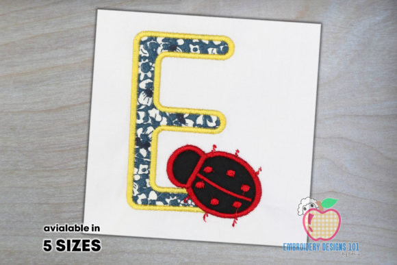 Letter E with a Ladybug: A Seasonal Designer's Review