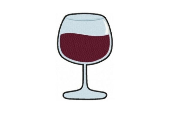 Short Red Wine Glass Embroidery Review for Holiday Projects