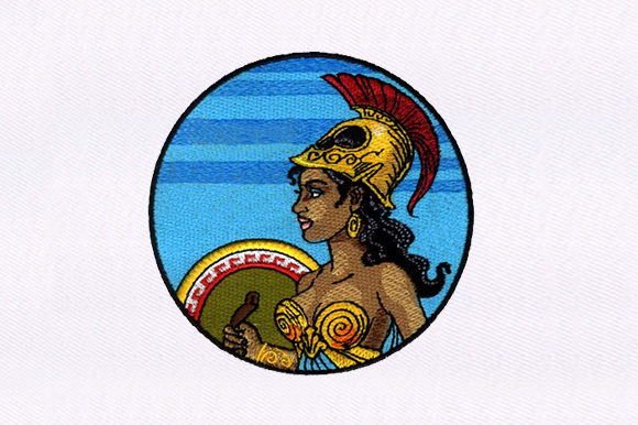 Warrior Princess Embroidery: A Design Review for Boutique Apparel