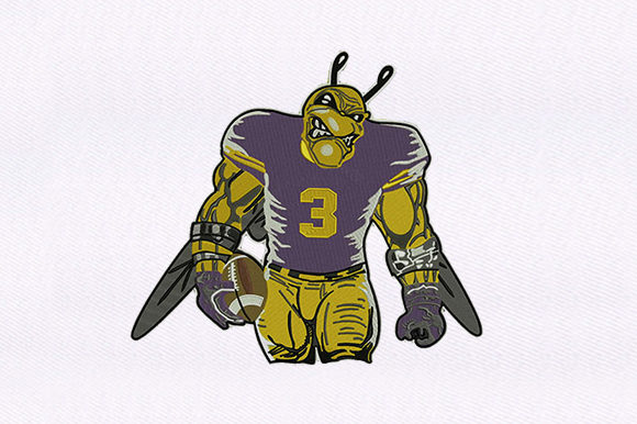 Why Football Playing Bug Embroidery Could Boost Your Etsy Sales